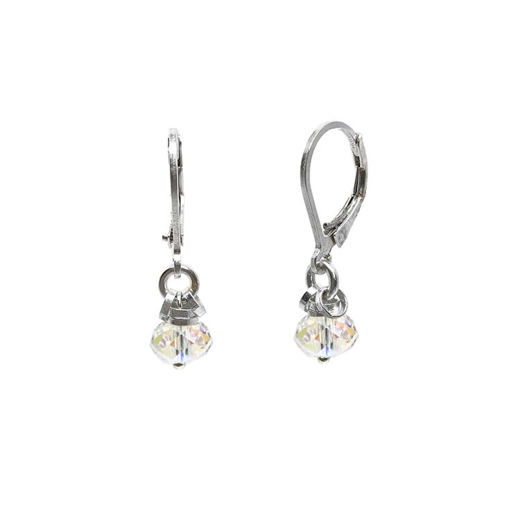 Swarovski leverback earrings on sale